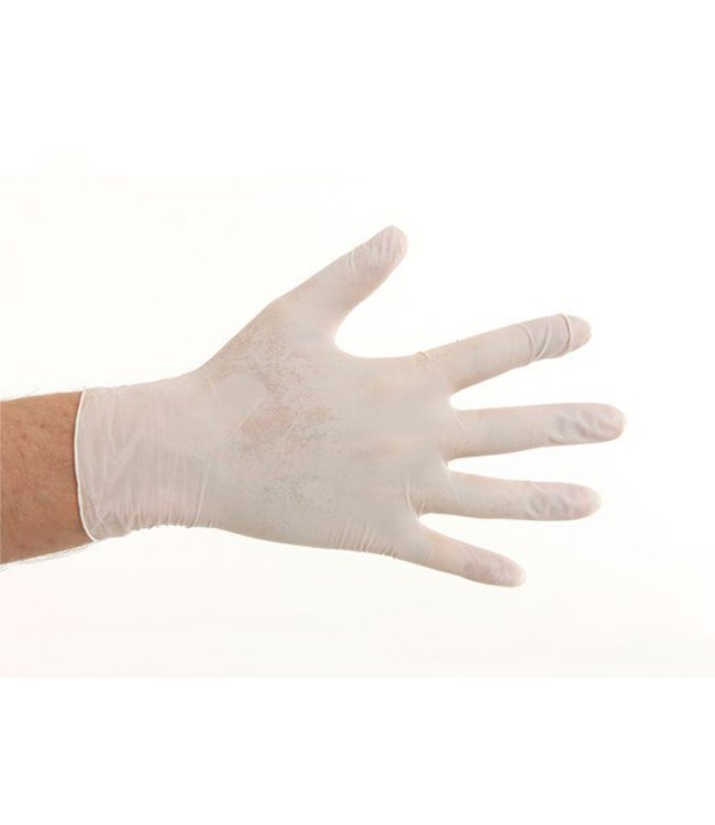 Soft Nitril handschoenen poedervrij - Wit