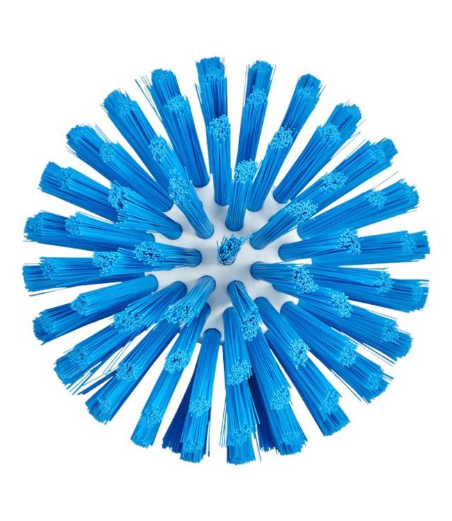 Vikan, Wormhuisborstelkop, medium.  Ø175x160mm, blauw