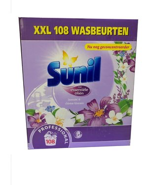 Johnson Diversey Sunil Color professioneel waspoeder lavendel / wit-kleur 7,56kg