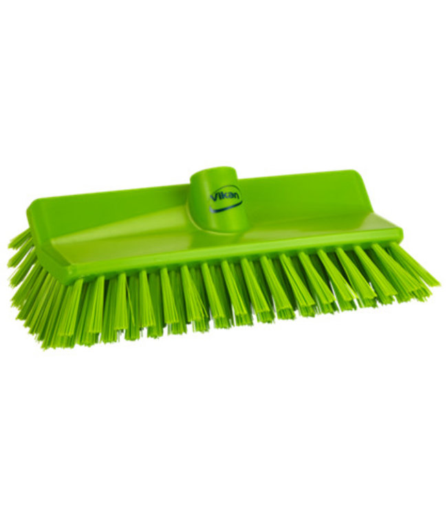 Vikan hoekschrobber hard, 265x100x150mm, limoen