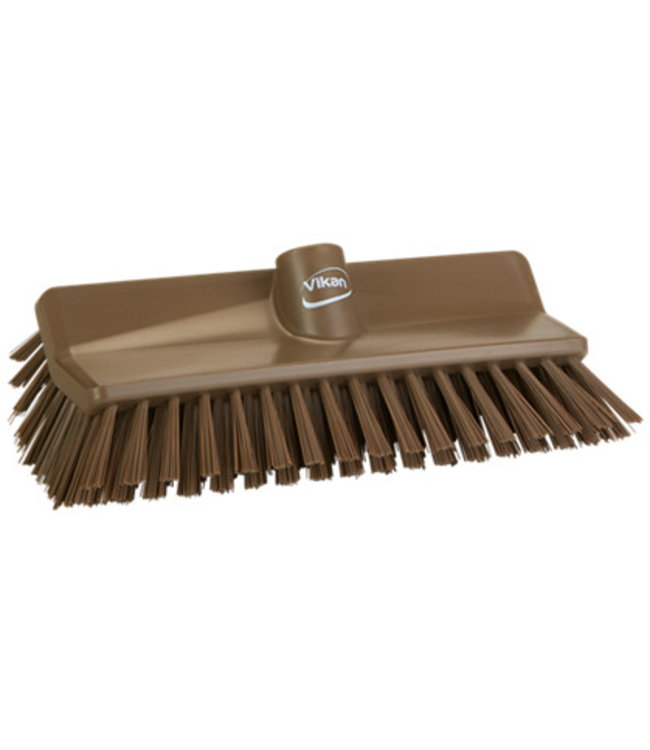 Vikan hoekschrobber hard, 265x100x150mm, bruin
