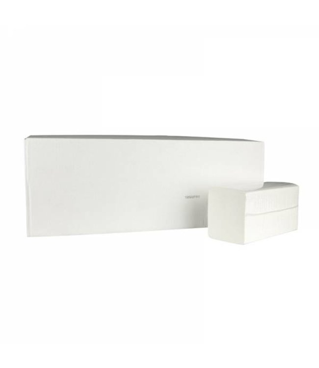 Vouwhanddoekjes Smart-Z, 2-laags, cellulose wit, 3150 stuks