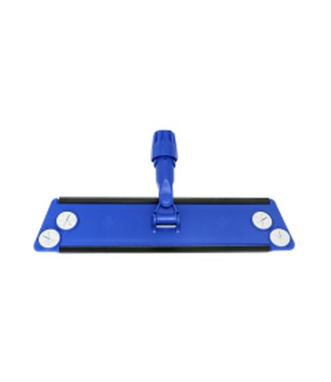 Klittenband Mophouder ULTRA Velcron ,60cm, blauw (met schuimstof, voor wegwerp wisdoeken)