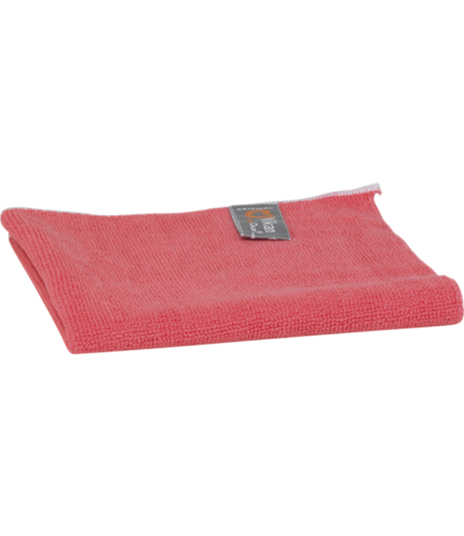 Vikan ErgoClean original doek, microvezel, 32x32cm, rood