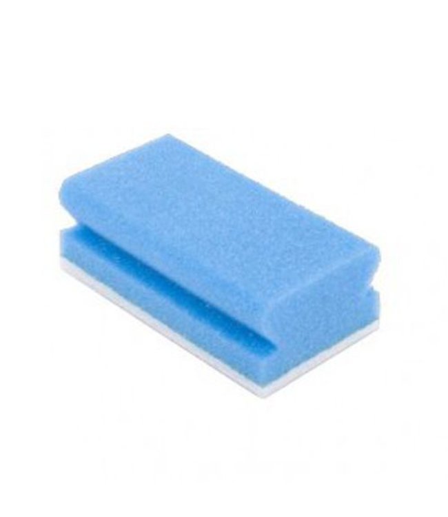 Handgreepspons PROFI, BLAUW-WIT