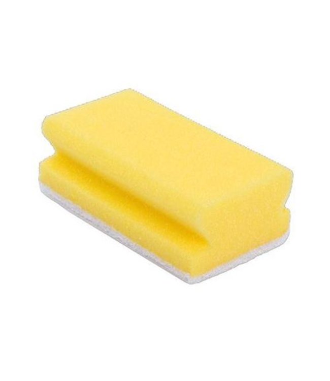 Handgreepspons PROFI, GEEL-WIT