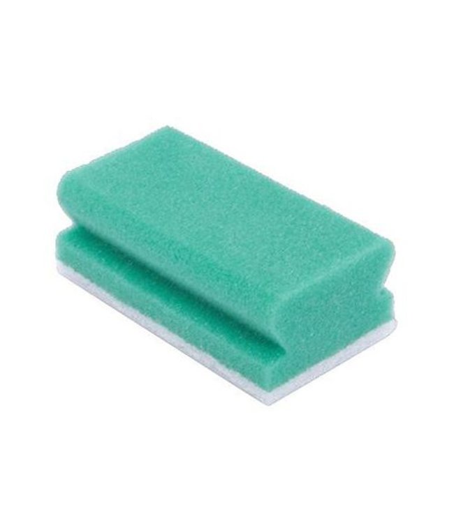 Handgreepspons PROFI, GROEN-WIT