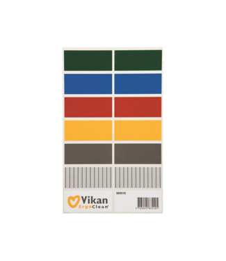 Vikan Vikan ErgoClean stickervel voor kleurcodering