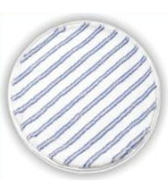 Rondmop SOFT 43cm, 2-zijdig, BLAUW-WIT