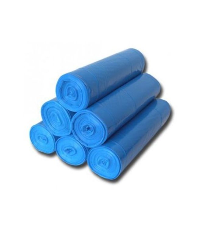 Afvalzakken 70x110cm, T70, Blauw (10 rollen)