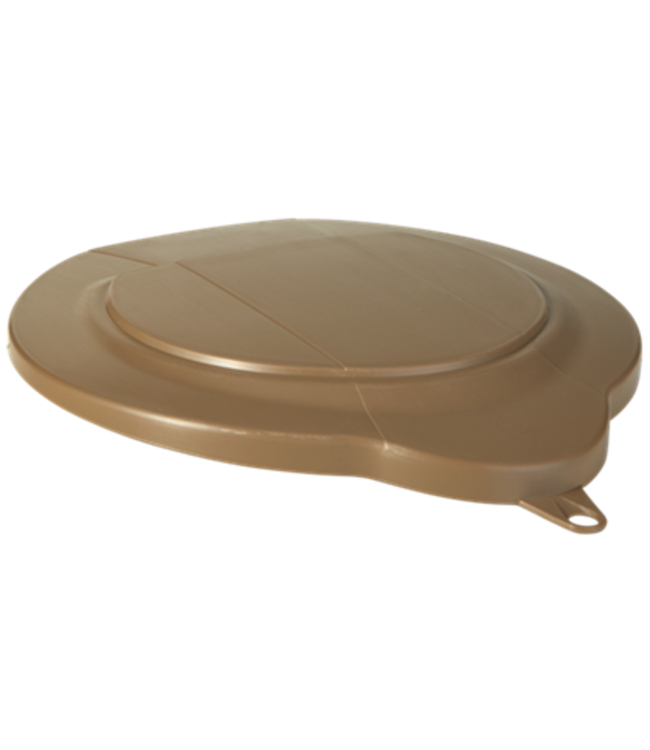 Vikan Hygiëne emmerdeksel, 6 liter, bruin