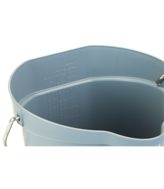 Vikan Hygiëne emmer, 6 liter, grijs