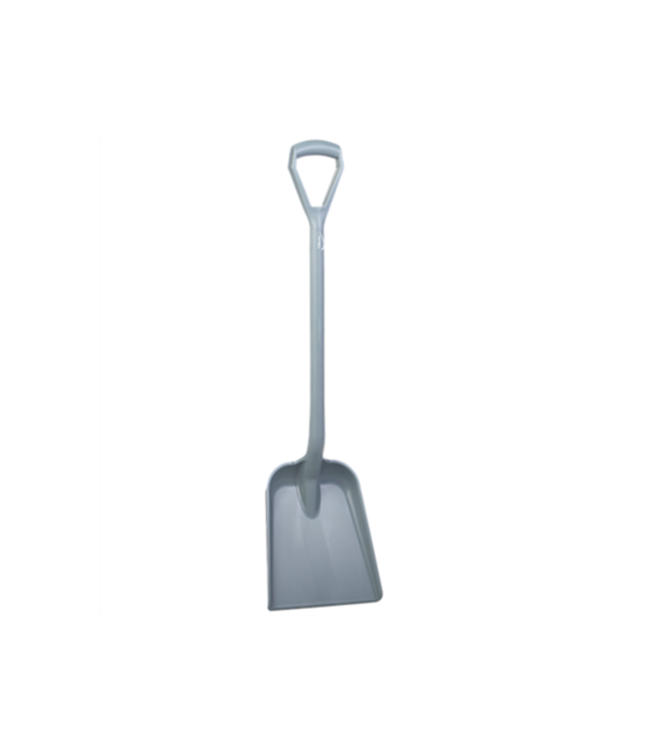 Vikan, Lichtgewicht schop D-greep, korte steel 1040mm, grijs