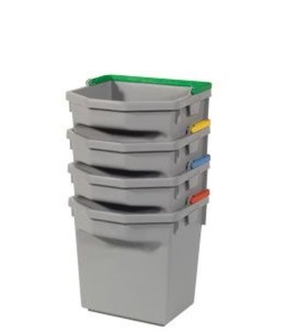 Numatic Grijze emmer 5 liter met blauwe hendel (2815)