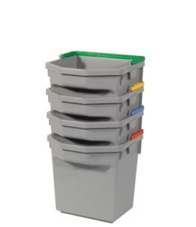 Numatic Grijze emmer 5 liter met blauwe hendel (2815)