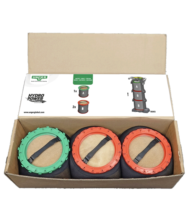 3x Ultra Hars Pack voor HydroPower Ultra L en LC filter