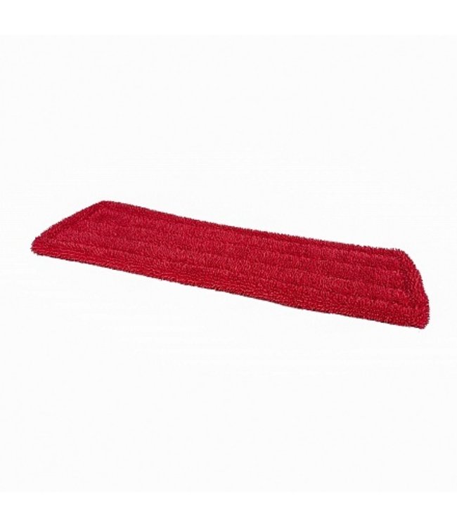 Wecoline Microvezel vlakmop (klamvochtig) 40 cm rood