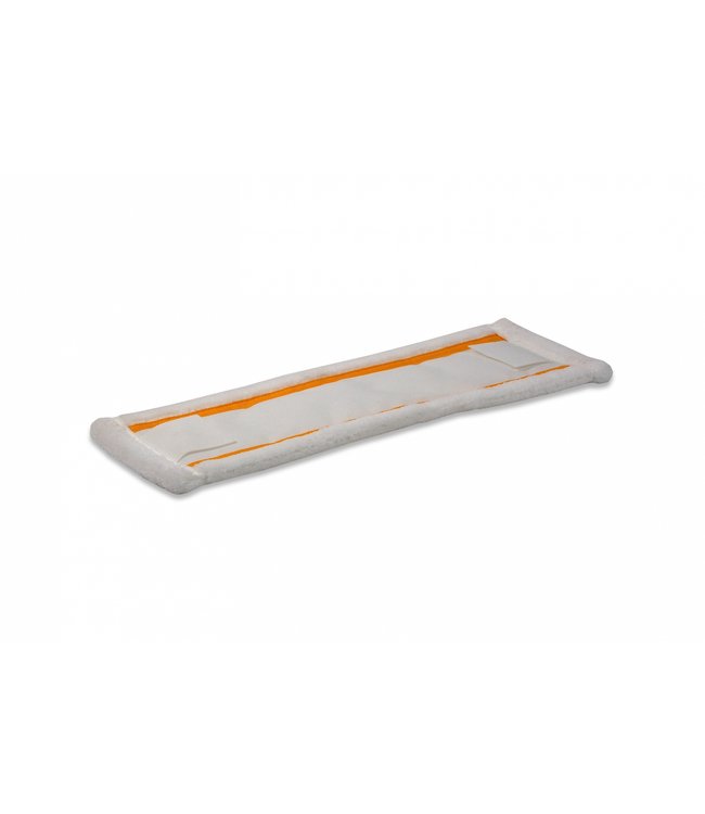Wecoline Speedclean vlakmop microvezel 40 cm geel met flaps