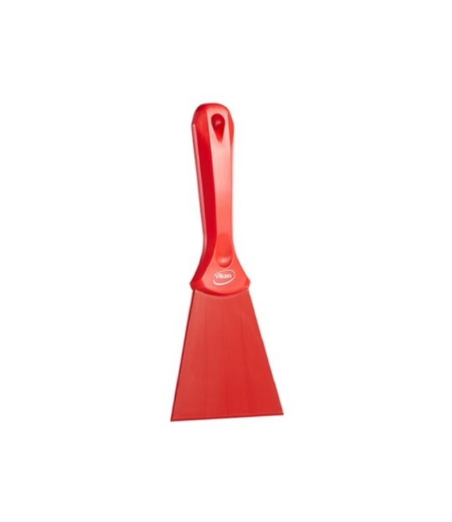 Vikan Vikan nylon handschraper, 10x20.5cm, rood