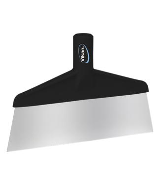 Vikan Vikan Hygiëne vloerschraper, rvs, 26 x 30cm, zwart