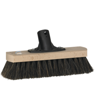 Vikan Vikan teerborstel, zacht, steelmodel, hout, 24cm