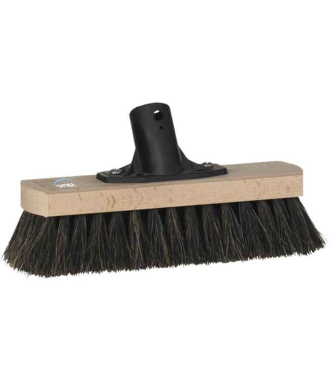Vikan teerborstel, zacht, steelmodel, hout, 24cm
