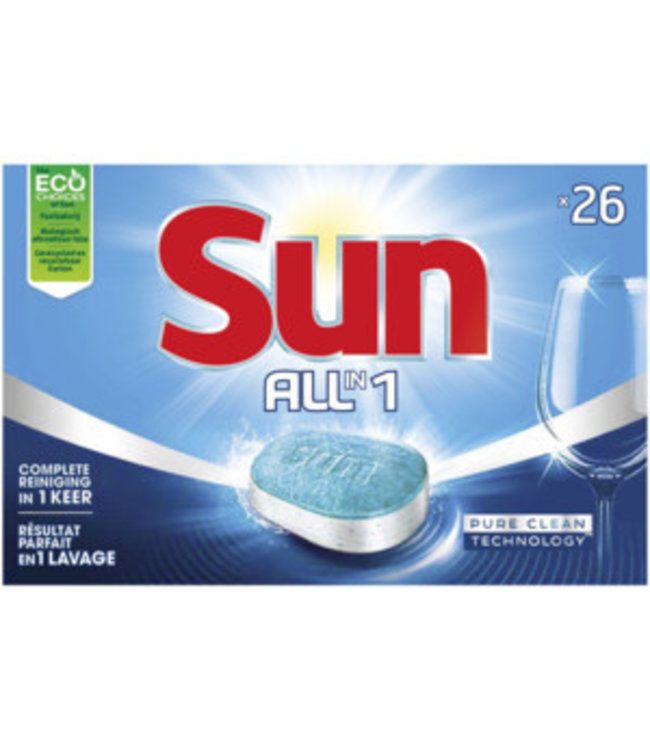 Sun All-in-1 Normaal Tabletten 26 st.