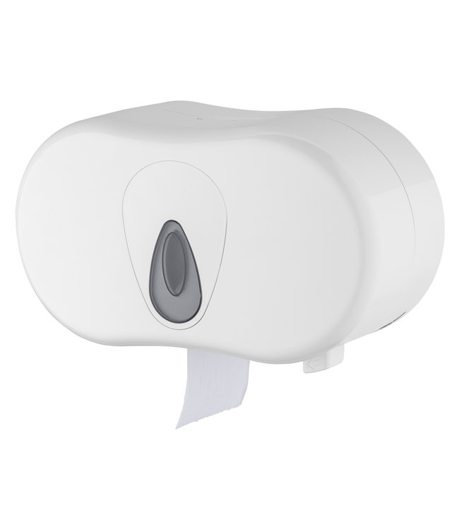 2rolshouder kunststof (kokerloos)