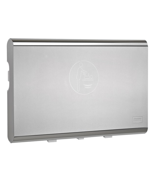 Babyverschoontafel horizontaal RVS