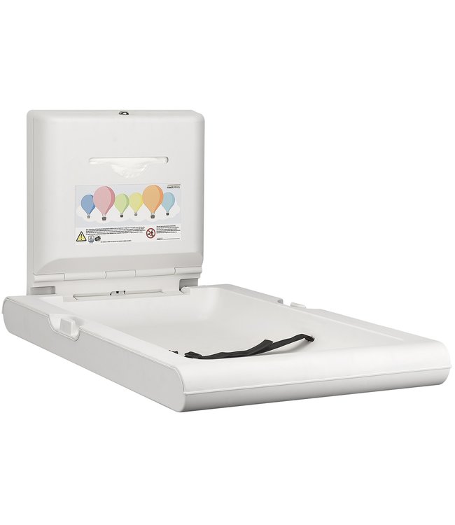 Babyverschoontafel verticaal wit