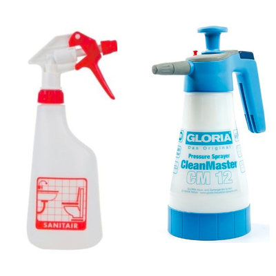 Sprayflacons en hulpmaterialen