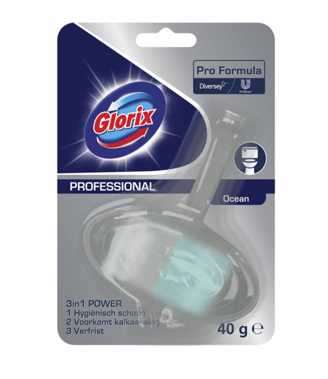 Glorix Prof. Toiletblokhouder Ocean Fresh