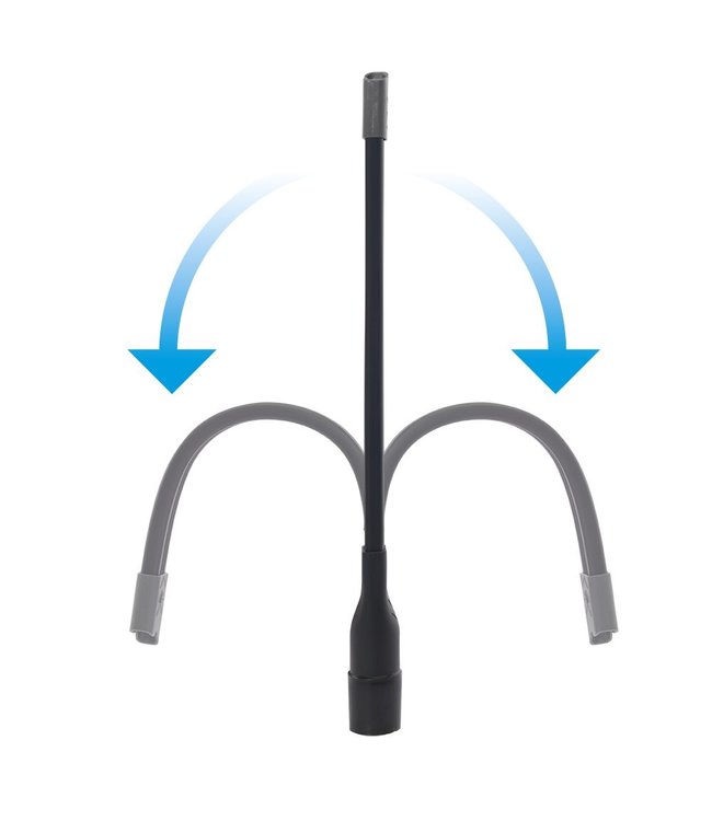 32 mm flexibele spleetzuiger