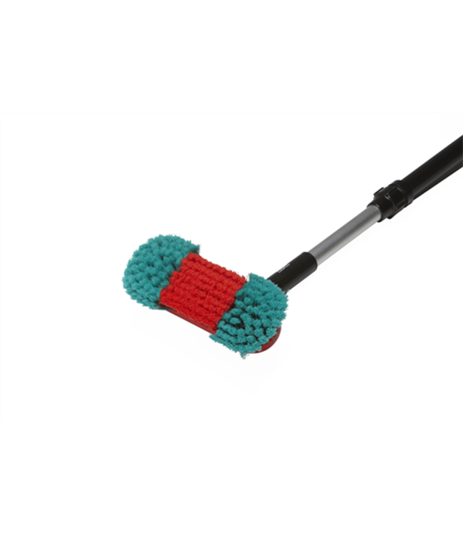 Actiepakket Vikan; telescoopsteel met Gardenanippel en autowasborstel