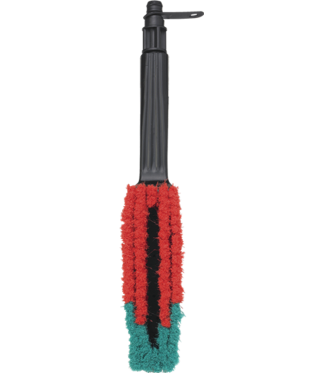 Vikan Zachte handborstel met watertoevoer zachte gespleten polyester vezels