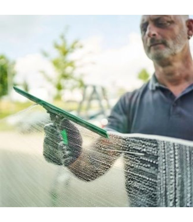 Unger ErgoTec-wisser compleet met soft rubber groen, 35cm