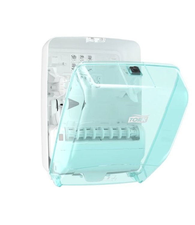 Tork Wasstation Dispenser, kunststof, turquoise, p/st