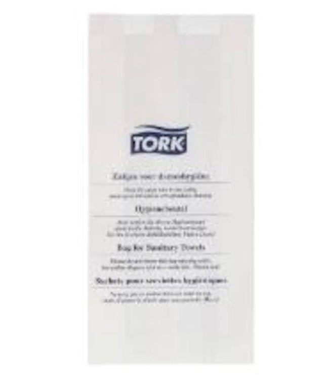 Tork Hygiënezakjes, zwart, hdpe, 2.000st/doos