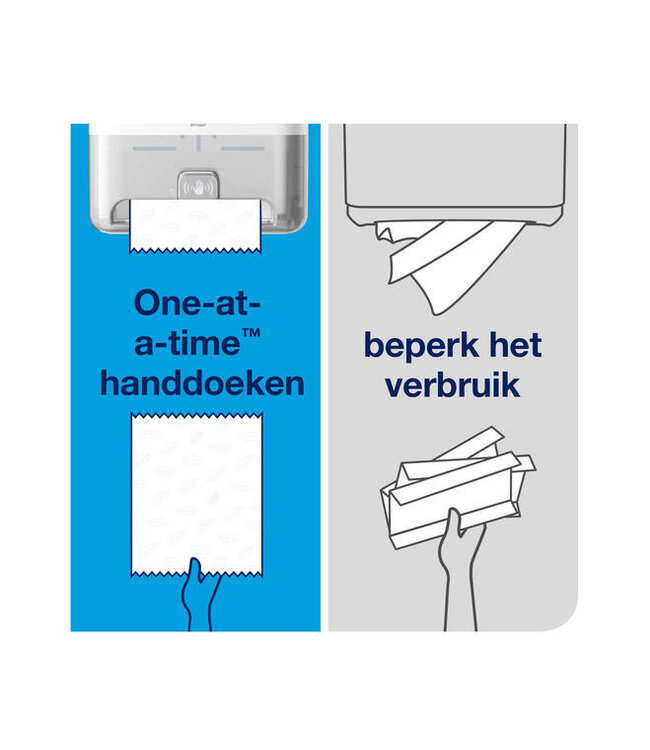 Tork Matic® Sensor Handdoekrol Dispenser, wit, kunststof, Elevation-Line