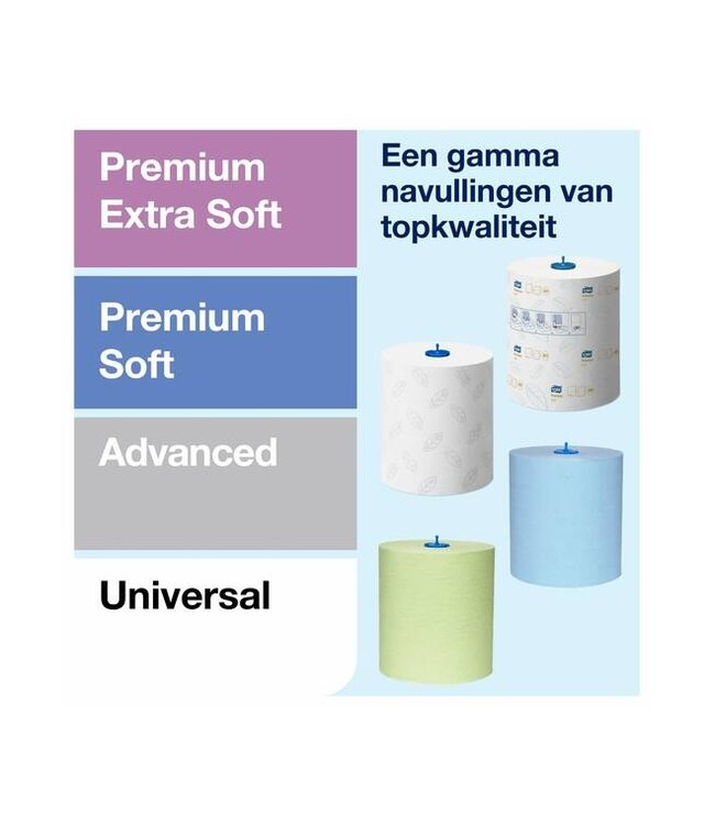 Tork Matic® Handdoekrol Dispenser, wit, kunststof, Elevation-Line