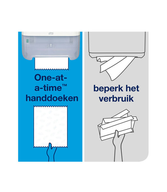 Tork Matic® Handdoekrol Dispenser, wit, kunststof, Elevation-Line