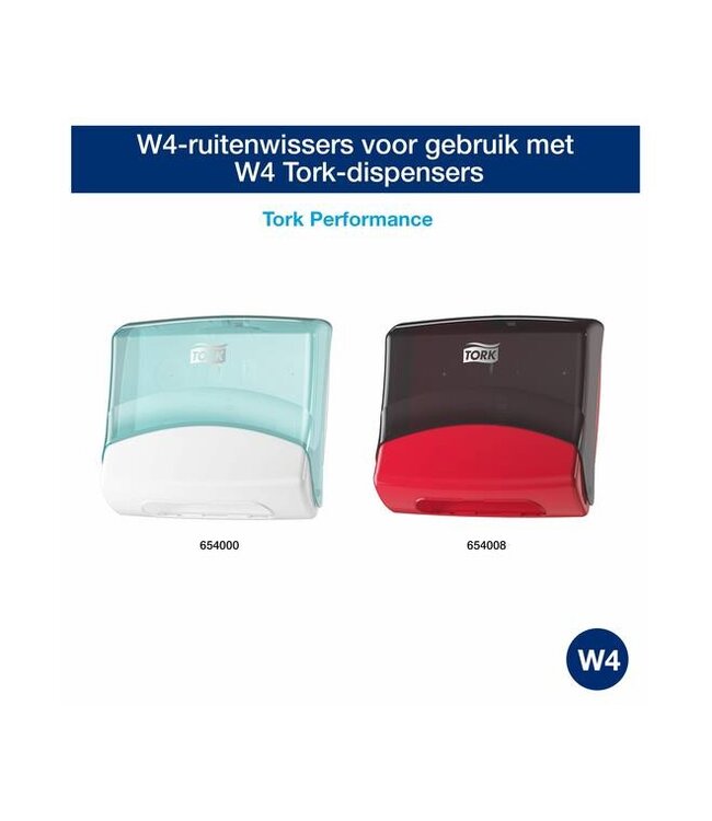Tork Heavy-Duty Gevouwen Reinigingsdoek, 1-laags, wit, 41,5x35,5cm, 4x105st, 420st/doos