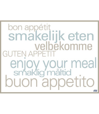 Tork Placemat Text Advanced, 1-laags, decor, 42x30cm, 5x500st, 2.500st/doos