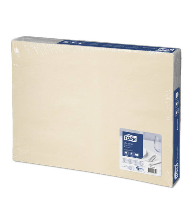 Tork Placemat Zand Advanced, 1-laags, 42x30cm, 5x500st, 2.500st/doos