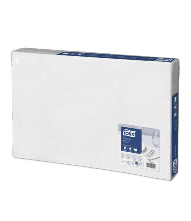 Tork Placemat Wit Advanced, 1-laags, 42x27cm, 5x500st, 2.500st/doos