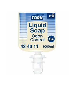 Tork Geurneutraliserende Vloeibare Handzeep, transparant, 1ltr/flacon, 6st/doos
