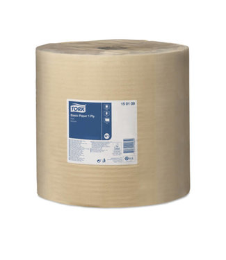 Tork Basic Paper, 1-laags, bruin, 1.000mtr/33cm, 1rol/pak