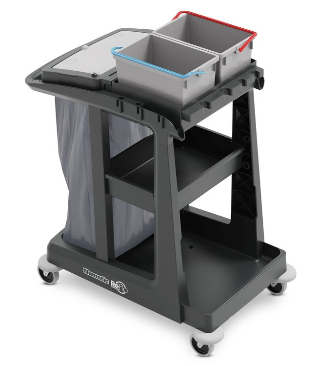 Numatic Werkwagen ReFlo ECO-Matic EM1 met 2x10L emmers