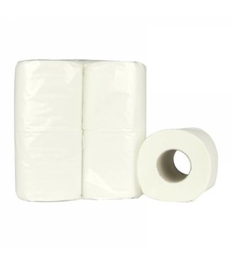 Eigen merk Toiletpapier Traditioneel, 200 vel, 2-laags, 100% cellulose, 48 rollen