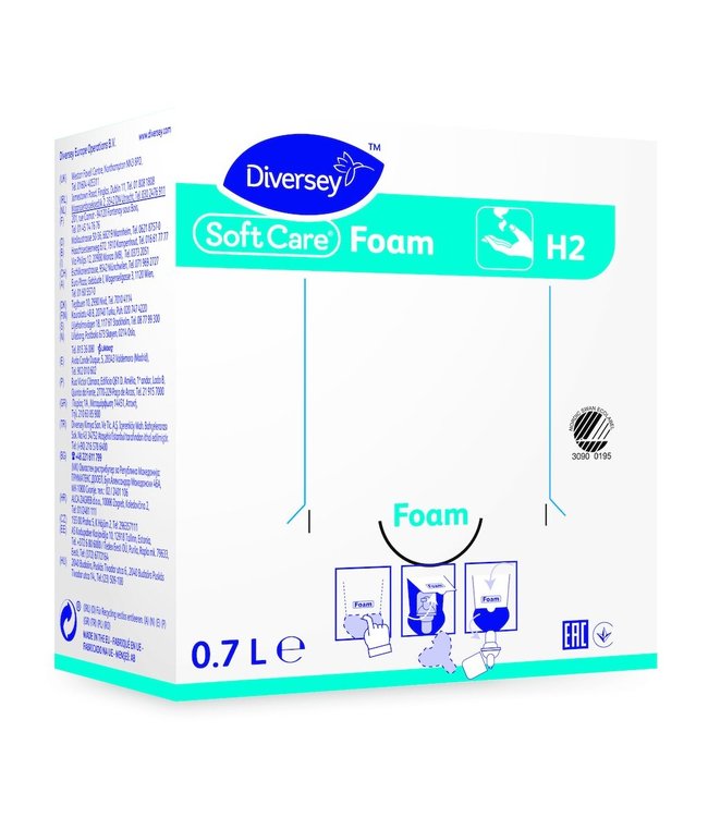 Johnson Diversey Soft Care Foam H2 - 700ml